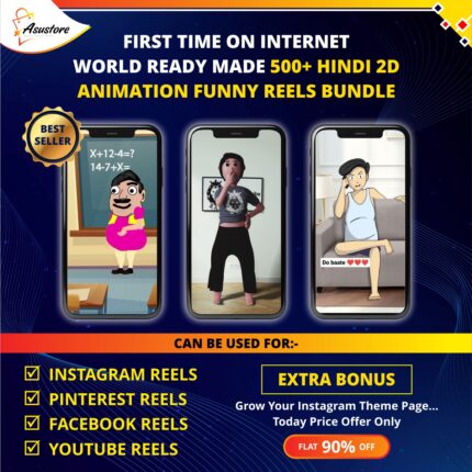 Animation Funny Hindi Reels Bundle