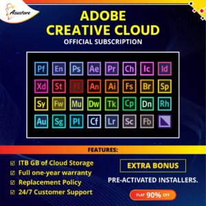 Adobe Creative Cloud Official Subscription